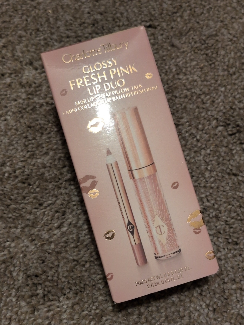 Charlotte Tilbury Glossy Fresh Pink Lip Duo
